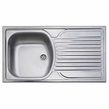 DE-129 780x440 mm rozsdamentes mosogatótálca