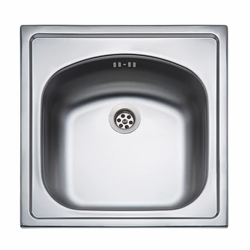 DE-131 440x440 mm rozsdamentes mosogatótálca