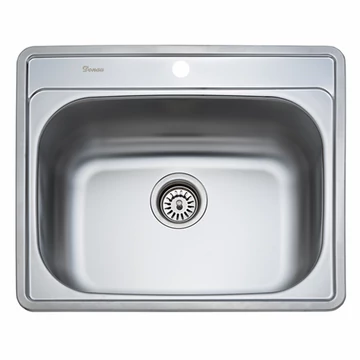 DE-145 600x500 mm rozsdamentes mosogatótálca