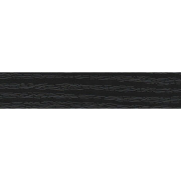 Erezett fekete ragasztózott élfólia 22 mm (10 m)
