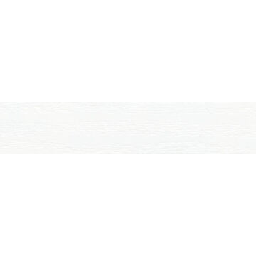 Erezett fehér ragasztózott élfólia 44 mm (10 m)