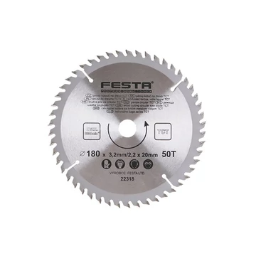 Fűrésztárcsa fához 180 x 20 x 2,2 mm / 50T