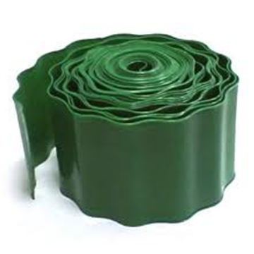 Ágyásszegély műanyag zöld 15 cm x 9 m
