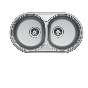 KM-780 780x435 mm rozsdamentes mosogatótálca