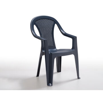 PASADENA 57x55x90 cm műanyag szék, grafit (160 db)