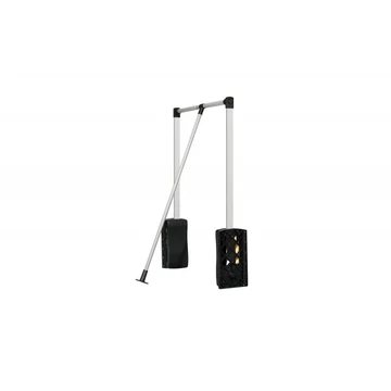 Ruhalift olajteleszkópos állítható szélesség 545-700 mm, alumínium-fekete (8 kg)