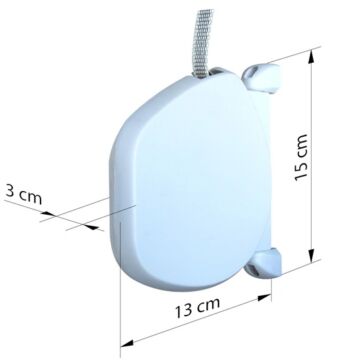 Redőnyautomata MINI hevederrel (14 mm / 5 m)