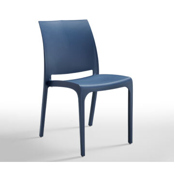 VOLGA 54x46x80 cm műanyag szék, miami kék