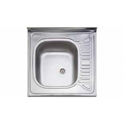 K-319 600x600 mm teletetős mosogatótálca jobbos