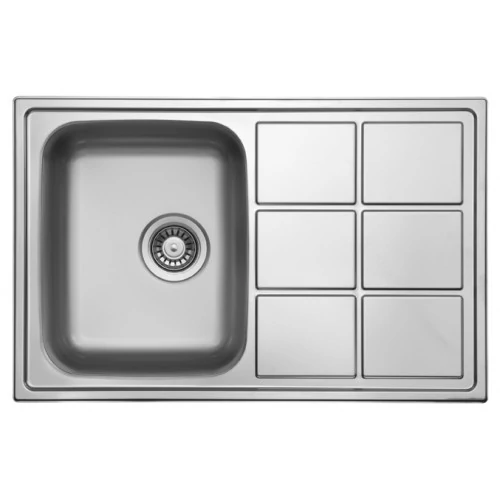 LT780.500 780x500 mm rozsdamentes mosogatótálca