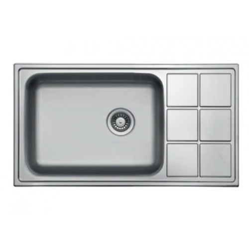 LT915.500 915x500 mm rozsdamentes mosogatótálca