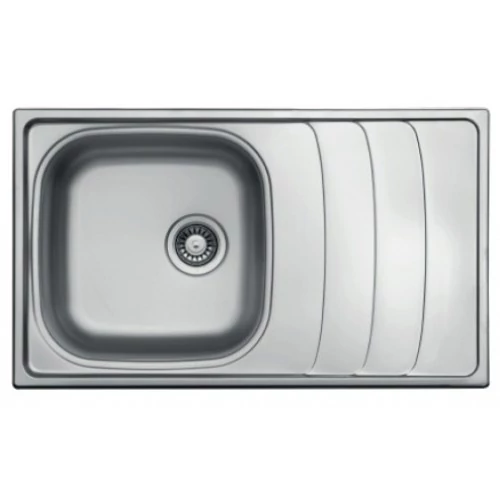 WV860.500 860x500 mm rozsdamentes mosogató