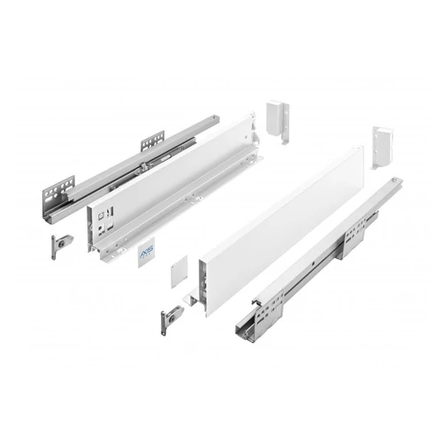 AXIS PRO 250 mm H=120 mm, fehér fiókrendszer