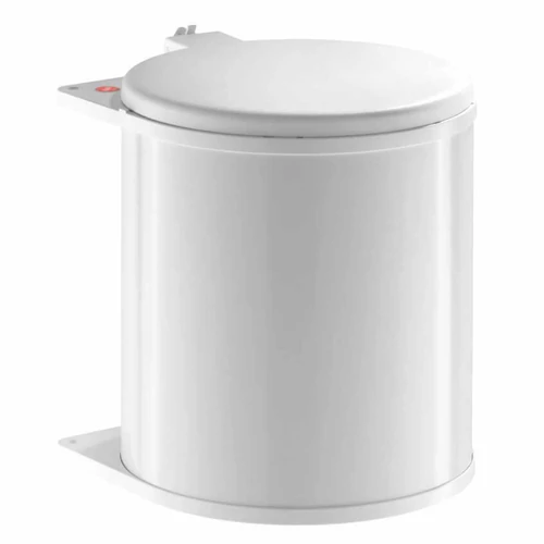 Hulladékgyűjtő szemetes 400 mm, 1x15 literes, fehér Hulladékgyűjtő szemetes 400 mm, 1x15 literes, fehér