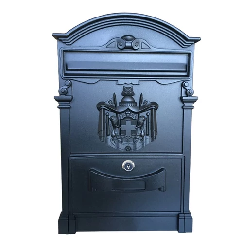 Postaláda álló BÖRZSÖNY (26 x 42 cm) fekete