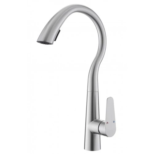 KEVMIL KEVIN kihúzhatófejes csaptelep, inox