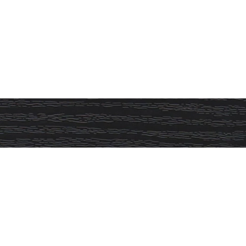 Erezett fekete ragasztózott élfólia 22 mm (10 m) Erezett fekete ragasztózott élfólia 22 mm (10 m)