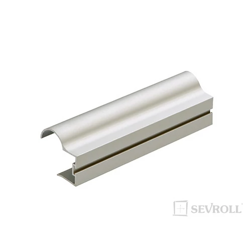 FOCUSII fogantyúprofil ezüst, 2,7 m