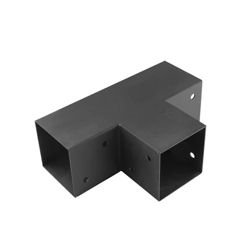 Gerenda összekötő "T" 95 x 185 x 275 / 1,5 mm, fekete 