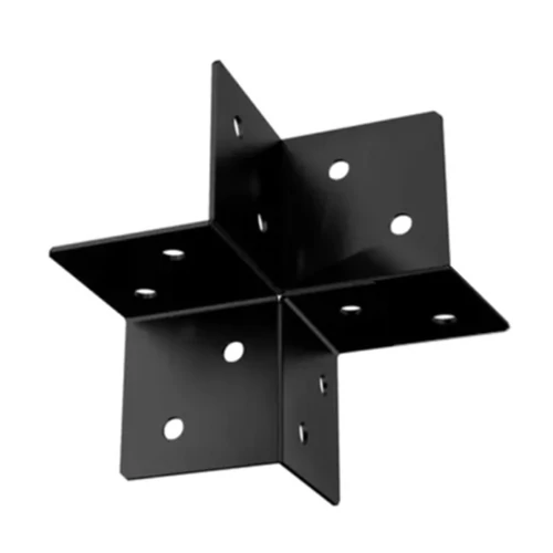 Gerenda összekötő "Y" nyitott 170 x 85 / 2,5 mm, fekete