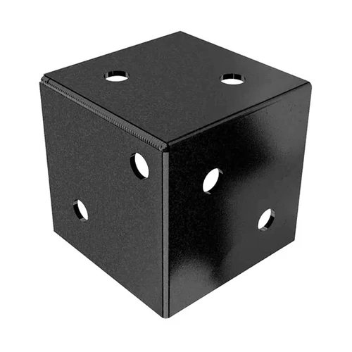 Gerenda tartó 85 x 85 / 2,5 mm, fekete