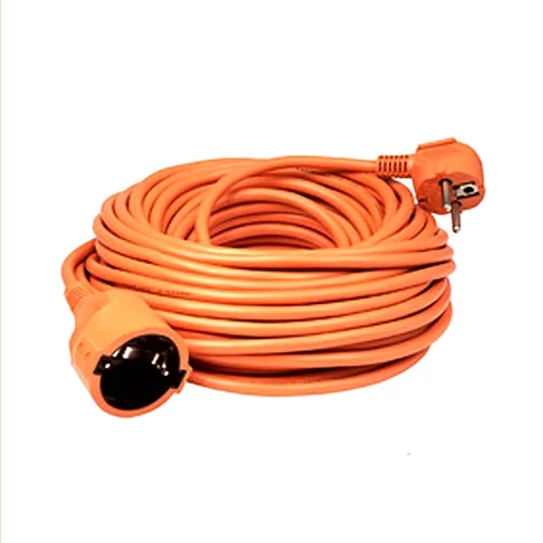 Hálózati hosszabbító 20 m,  3x1,5 mm2, narancs