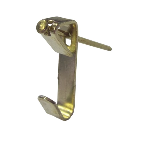 Fali képakasztó HANSAFIX-1 19 mm szeggel, rezezett, téglába (10 db) Fali képakasztó HANSAFIX-1 19 mm szeggel, rezezett, téglába (10 db)