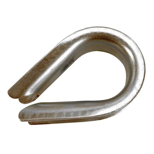 Kötélszív d=4-hez, horganyzott Kötélszív d=4-hez, horganyzott