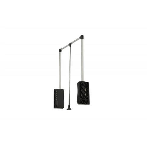 Ruhalift gázteleszkópos állítható szélesség 875-1200 mm, króm-fekete (12 kg)