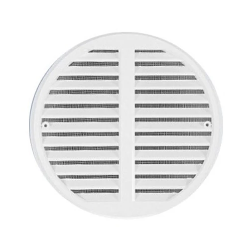Szellőzőrács kerek állítható d=75-125mm műanyag fehér