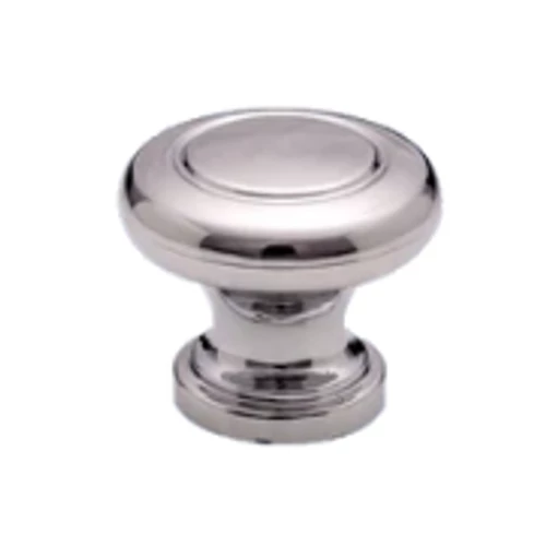 Króm, műanyag gombfogantyú, 32 mm