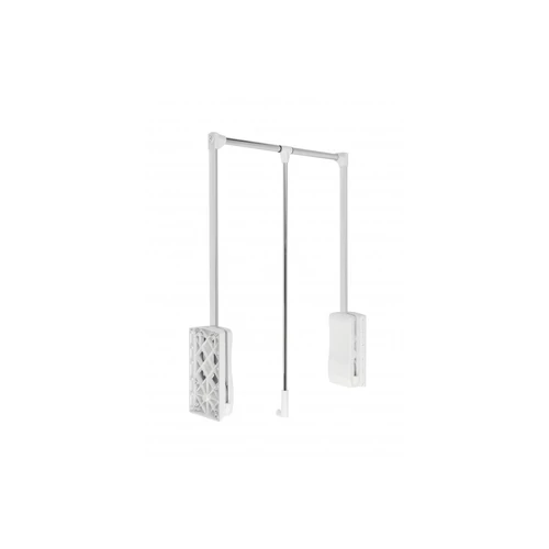 Ruhalift gázteleszkópos állítható szélesség 875-1200 mm, króm-fehér (12 kg)