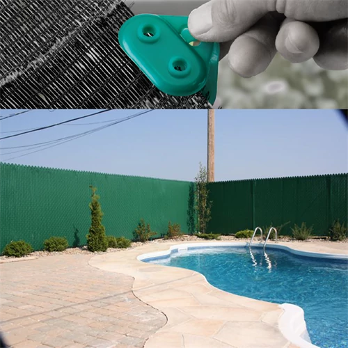 Rögzítőkapocs betekintés elleni hálóhoz (10 db/cs) Rögzítőkapocs betekintés elleni hálóhoz (10 db/cs)