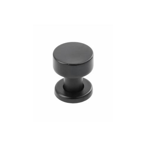 RING 26 mm, matt fekete, gombfogantyú RING 26 mm, matt fekete, gombfogantyú