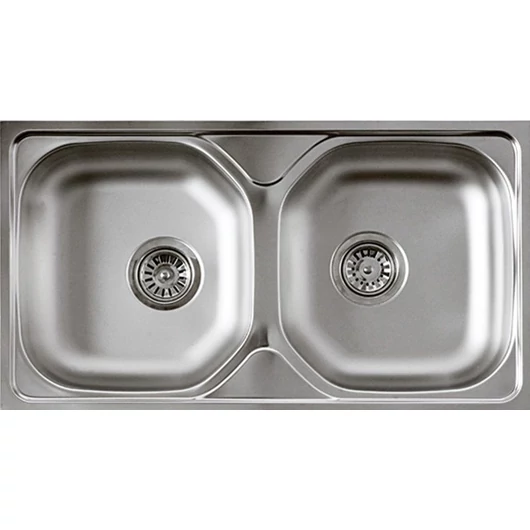 AE 740C 780x440 mm rozsdamentes mosogatótálca