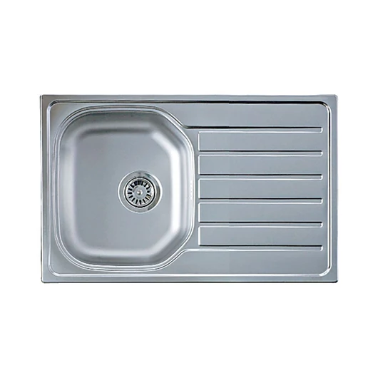 AE 805 800x500 mm rozsdamentes mosogatótálca