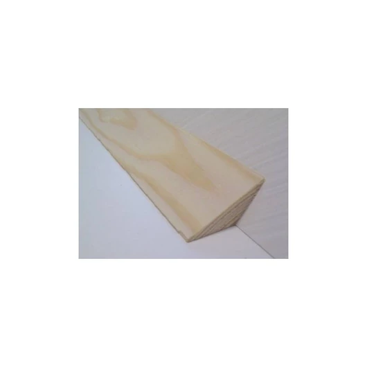 Borovi háromszögléc 15 x 15 x 15 x 2000 mm