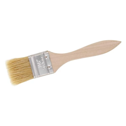 Ecset 1,5" dupla, keményfa nyéllel