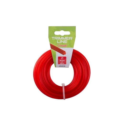 Fűnyíródamil 3,0 mm x 15 m, csillag