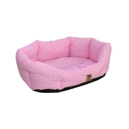 PETSY PINKY pamut kutyafekhely - rózsaszín - 65 cm (Méret: 65 x 50 x 19)