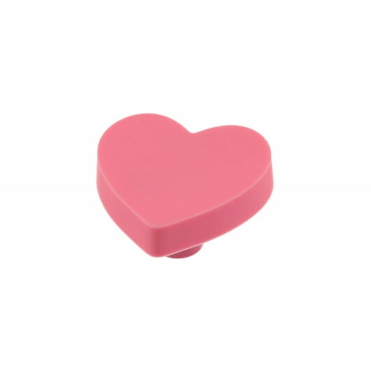 Bútorfogó szivecske rózsaszín UM-HEART-RZ