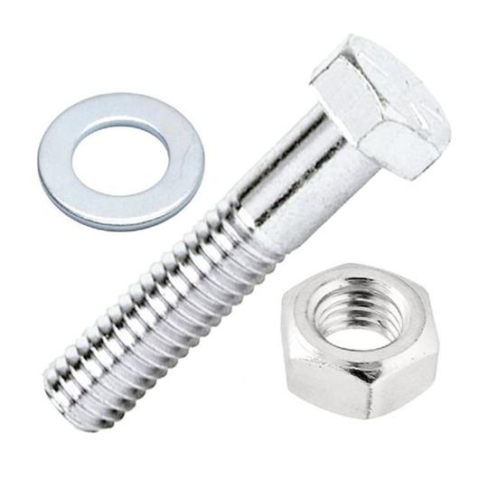 SB hatlapfejű csavar   M5x40 +anya+lapos alátét