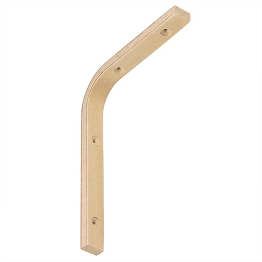 Polctartó konzol rétegelt fa 150x200mm bükk
