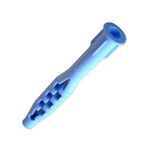 Műanyag tipli univerzális peremes kék 8x60 mm (25 db/cs)