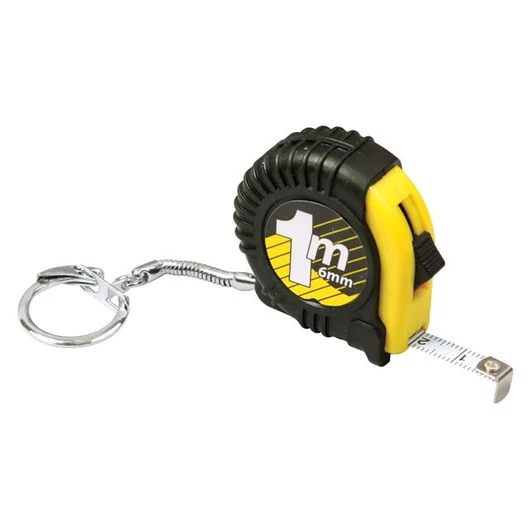 Kulcstartó mérőszalag 1 m x 6 mm