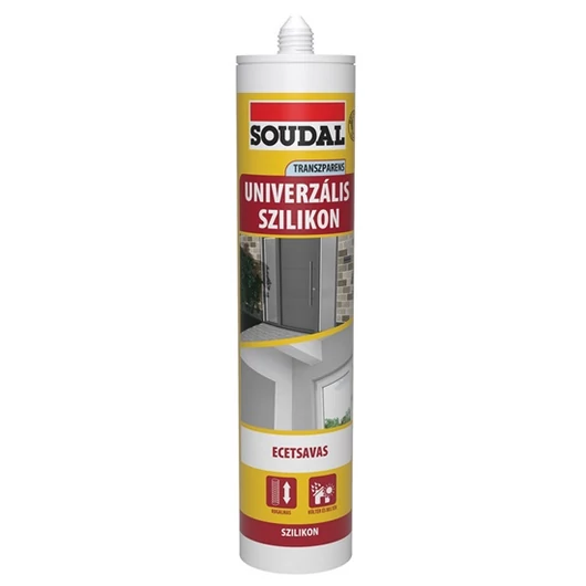 Univerzális szilikon 280 ml, színtelen, SOUDAL