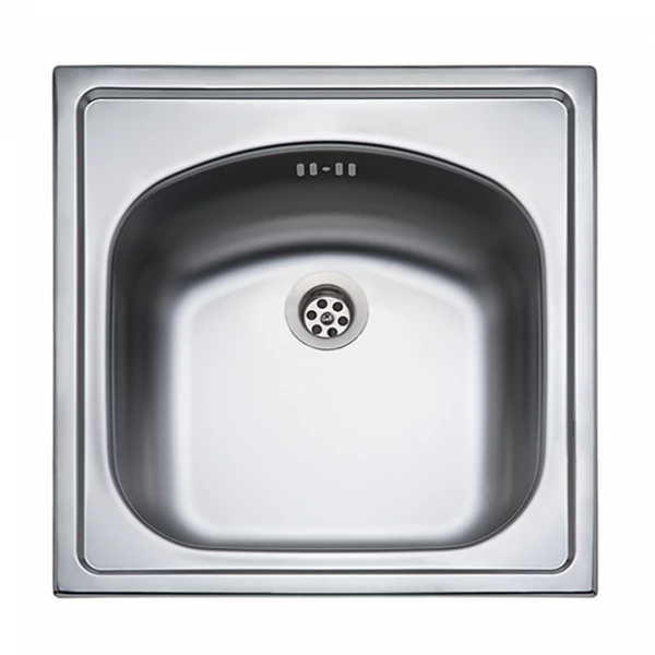 DE-131 440x440 mm rozsdamentes mosogatótálca