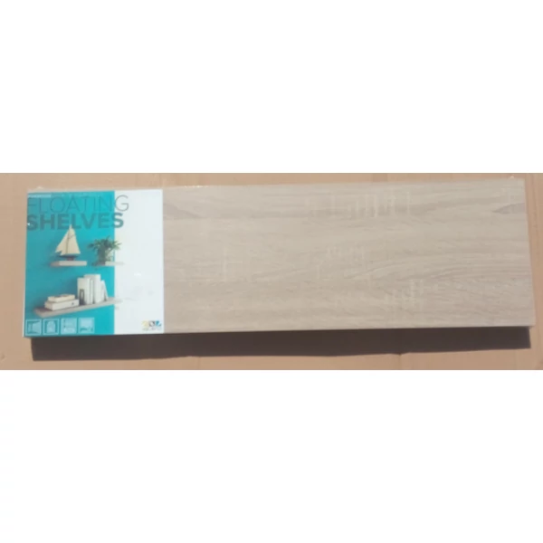 Sérült sonoma tölgy lebegőpolc 89,5 x 23,5 x 39 mm