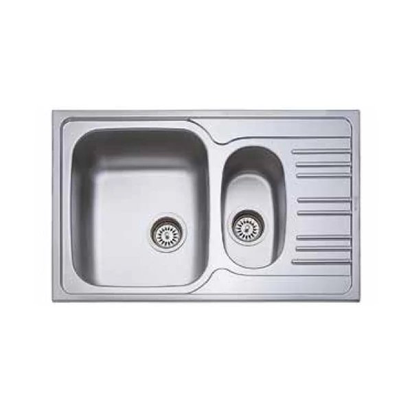 KM-169 780x500 mm rozsdamentes mosogatótálca