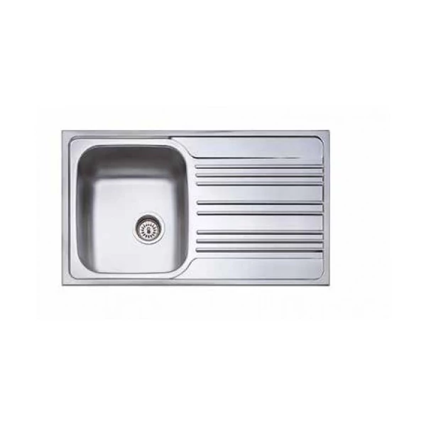 KM-173 860x500 mm rozsdamentes mosogatótálca